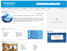 Tablet Screenshot of hotgurgaon.com